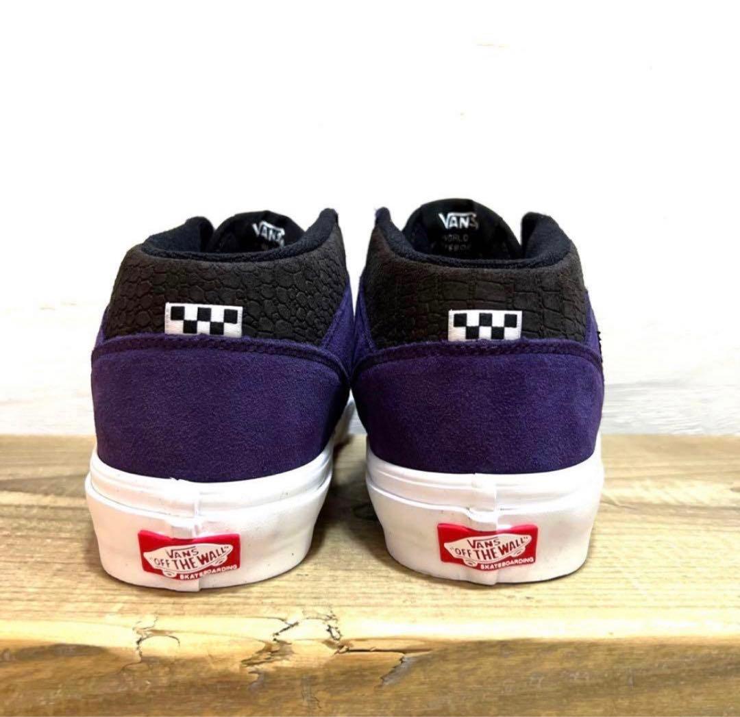 新品 28cm VANS HALF CAB 海外正規品スエード