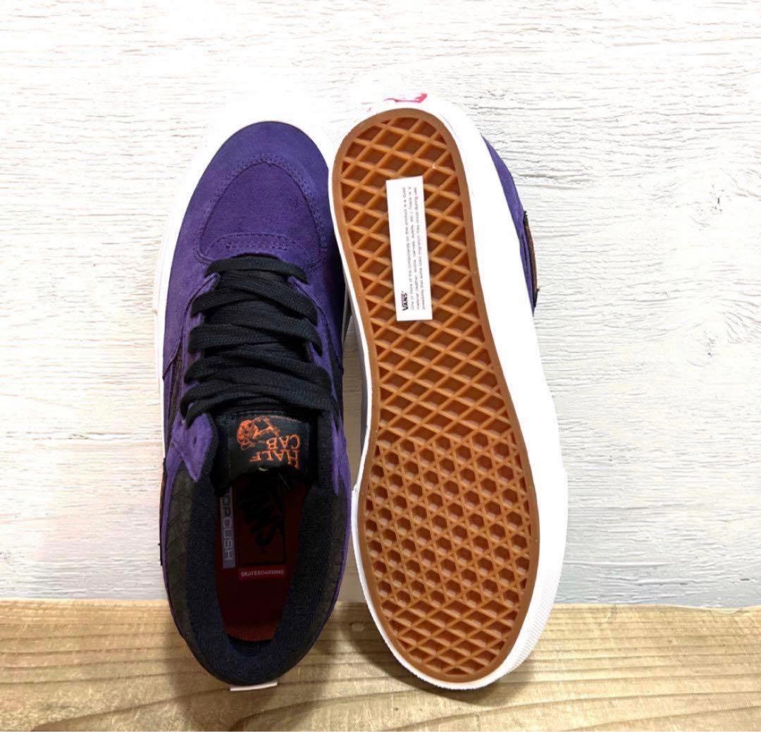 新品 28cm VANS HALF CAB 海外正規品スエード