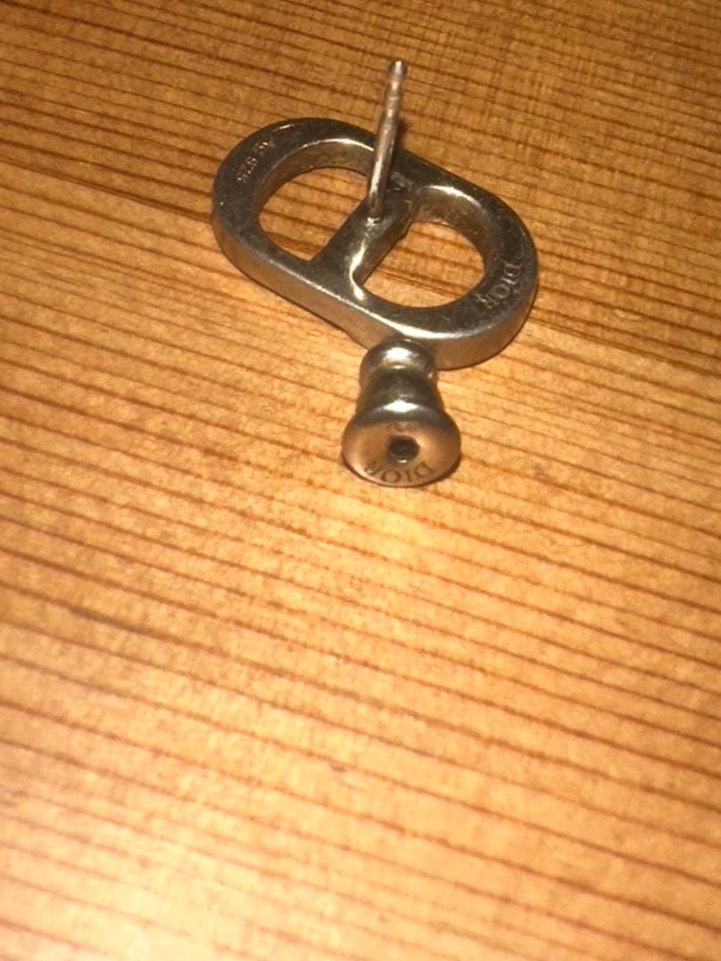 Dior ピアス片耳専用　SILVER925 正規品