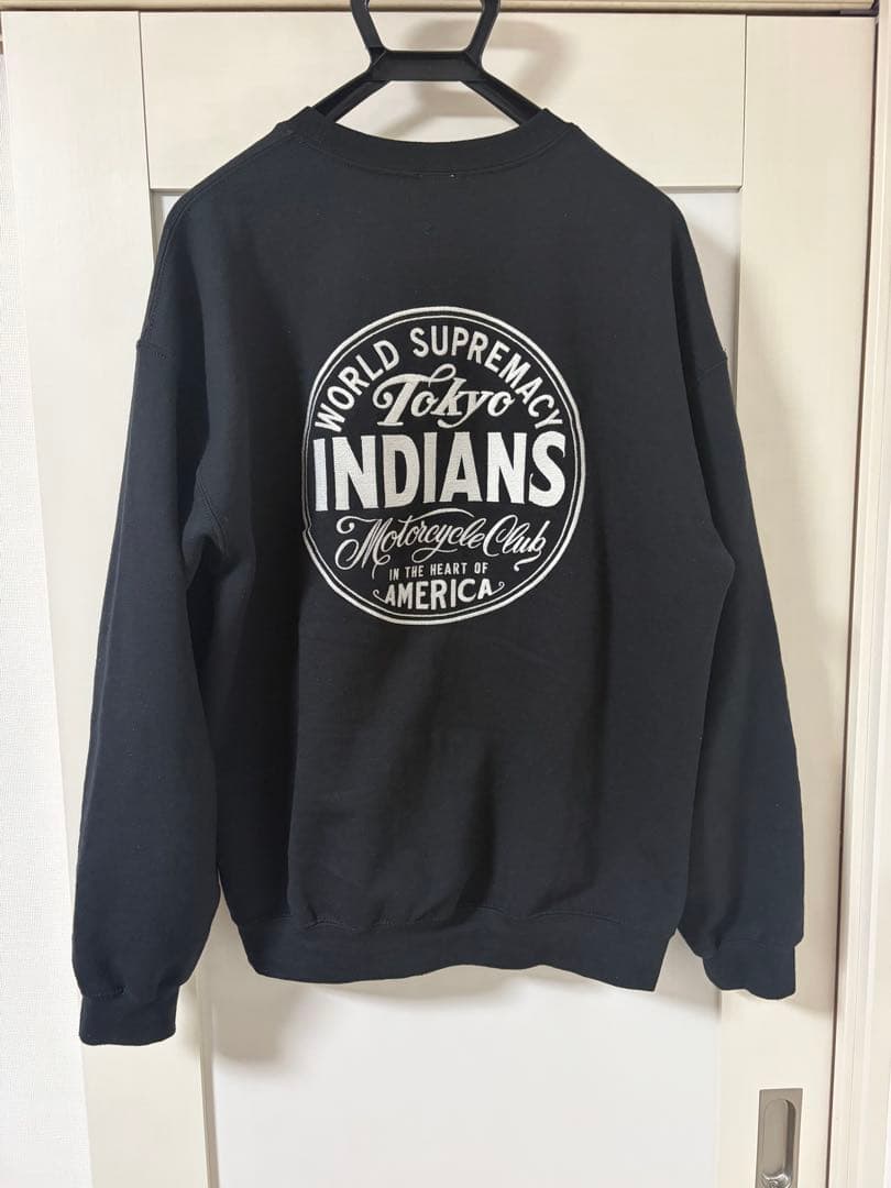 東京インディアンズ TIMC inc スウェット 黒 L