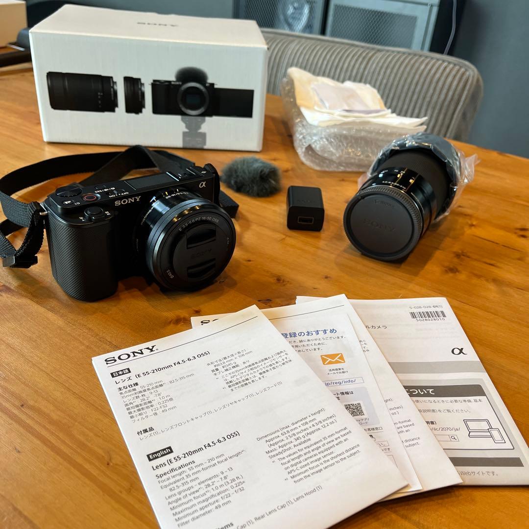 SONY ZV-E10 レンズ交換式デジタルカメラ vlogカメラ