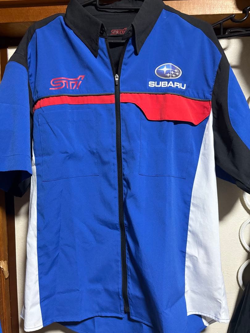 ラ*畑様 SUBARU STI ピットシャツ XL