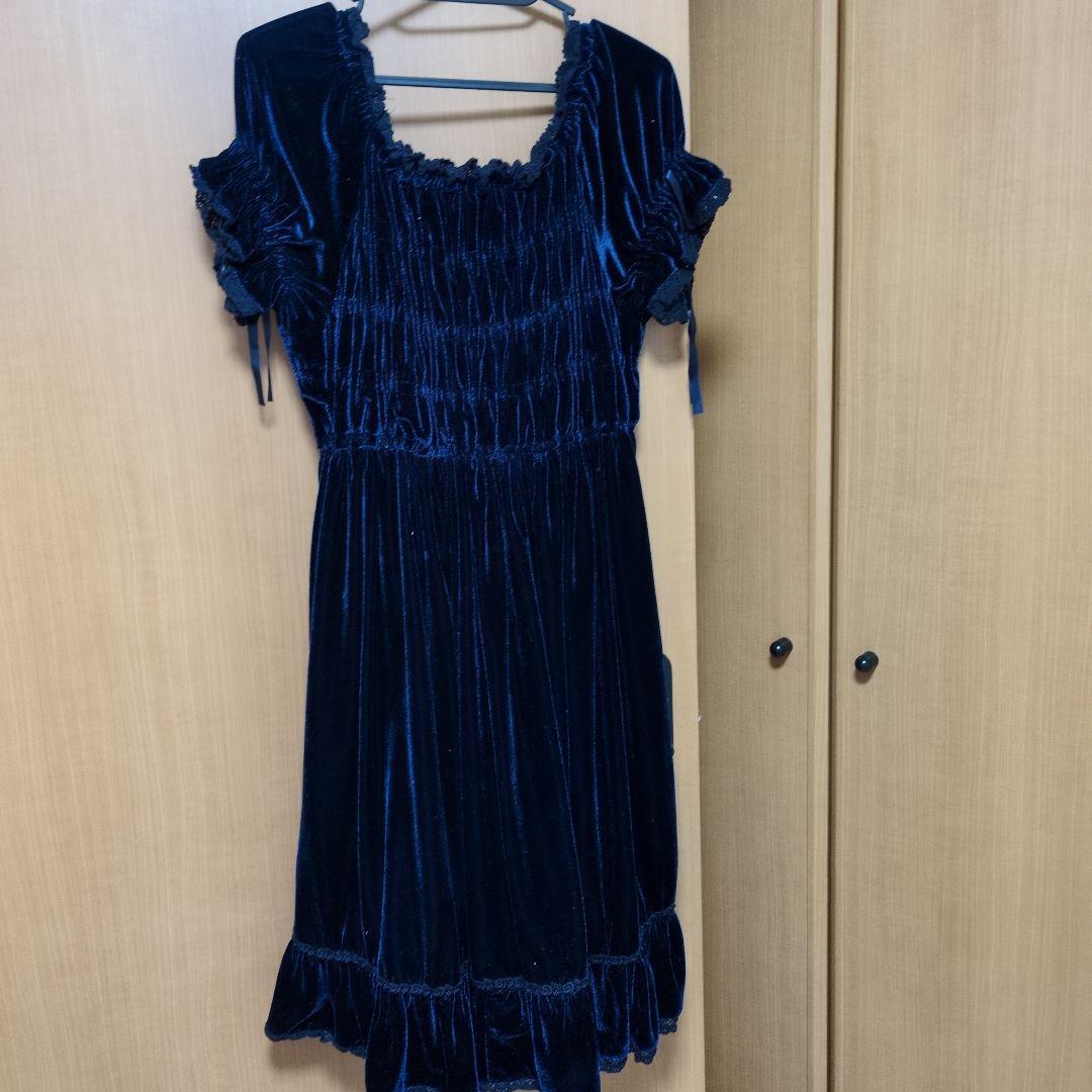 BABY, THE STARS SHINE BRIGHT ベロア調　ワンピース