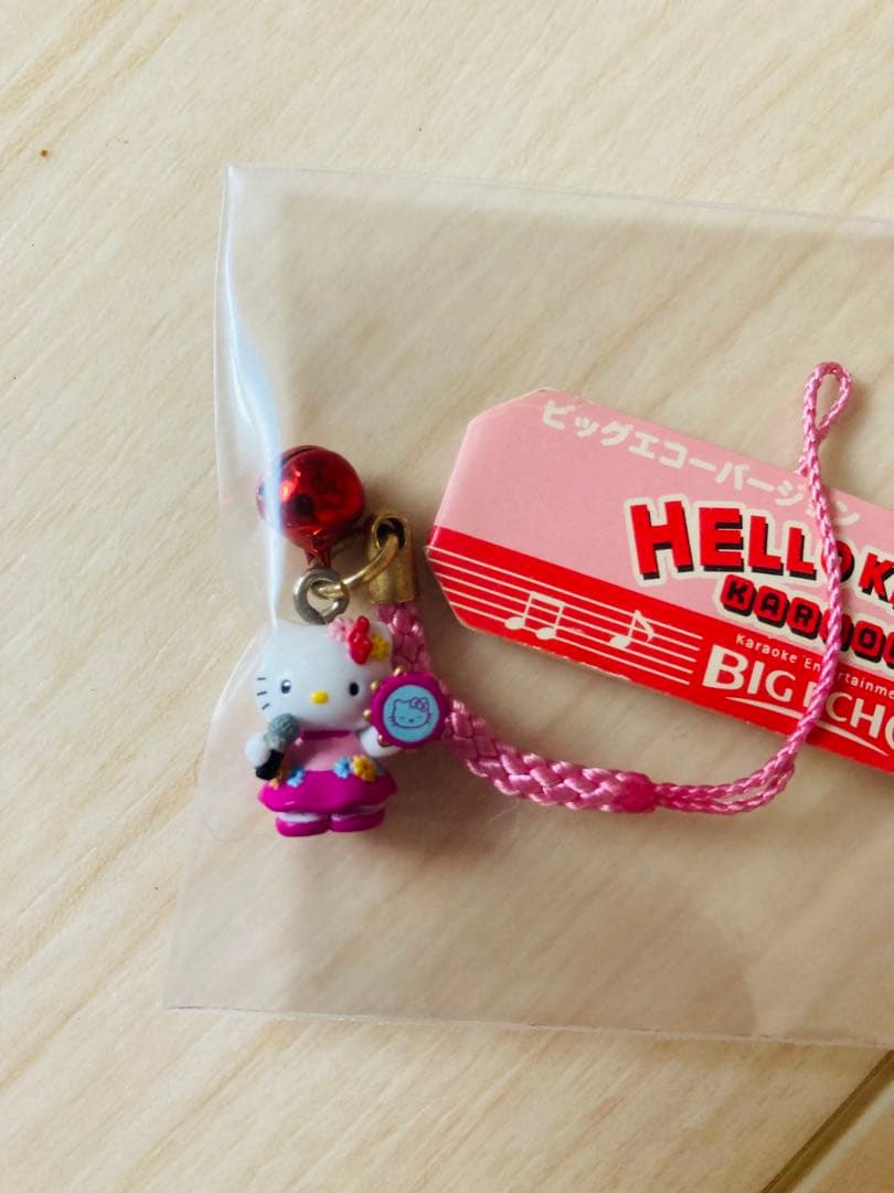 キティ　グアム　限定　ビッグエコー　根付け　ご当地　BIC ECHO キーホルダ