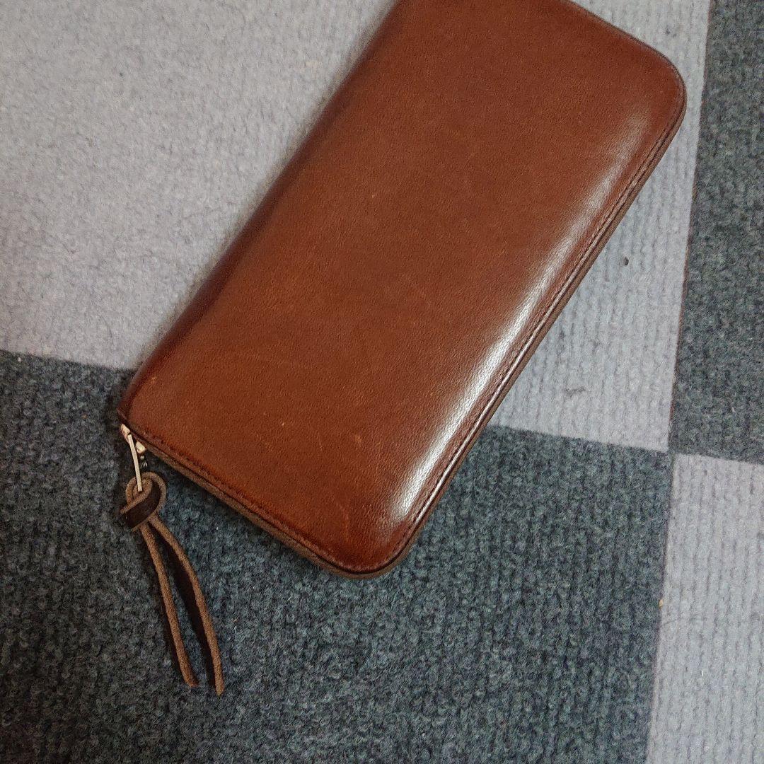 【定価66,000円 柿渋】リアルマッコイズ 財布 馬革 ホースハイド