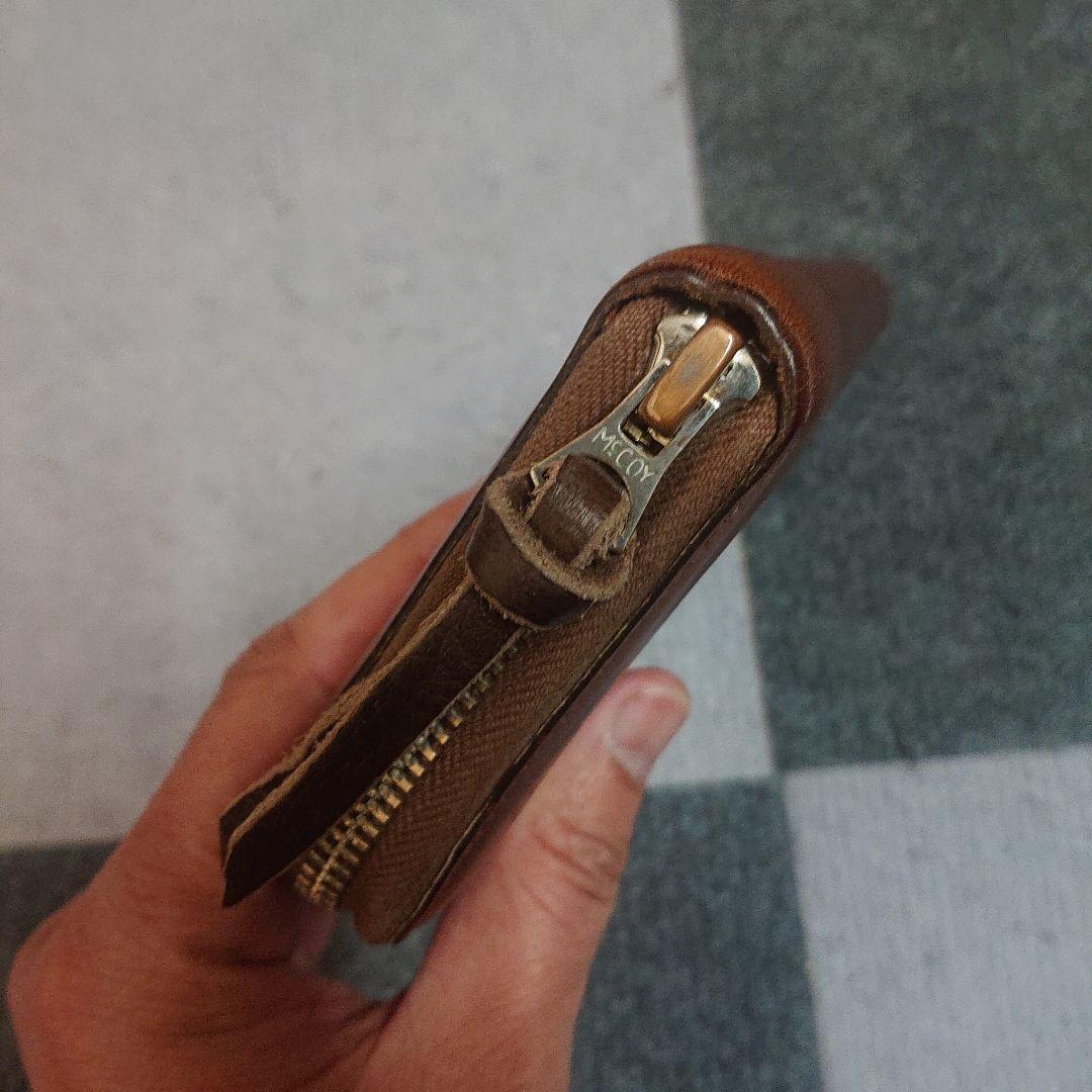 【定価66,000円 柿渋】リアルマッコイズ 財布 馬革 ホースハイド