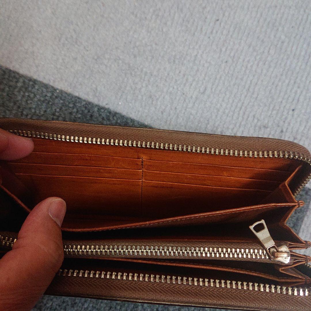 【定価66,000円 柿渋】リアルマッコイズ 財布 馬革 ホースハイド