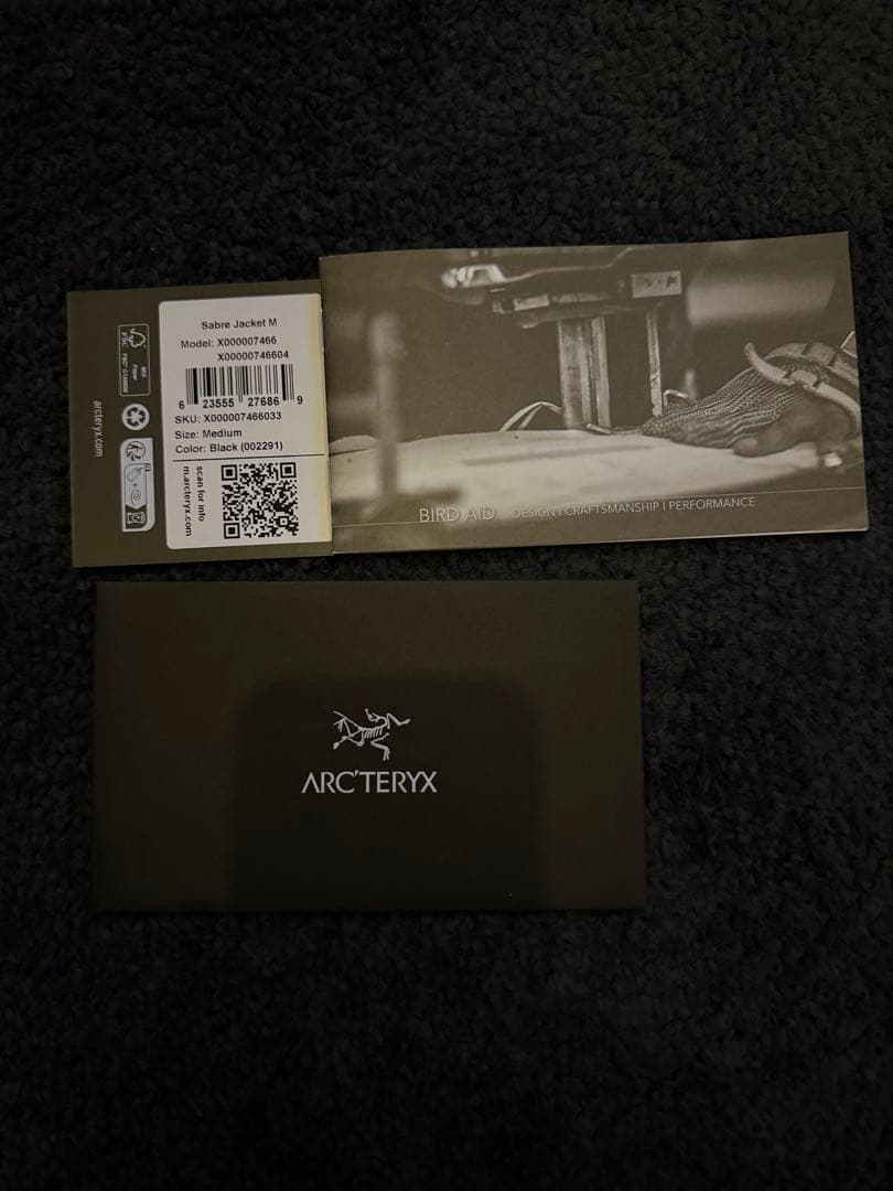 アークテリクス　sabre ジャケット　M 美品　BIRDAID有
