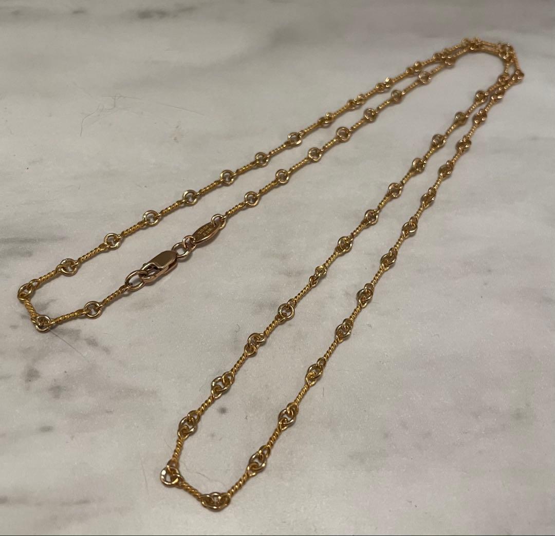 22k ツイストチェーン 20インチ ノーブランド