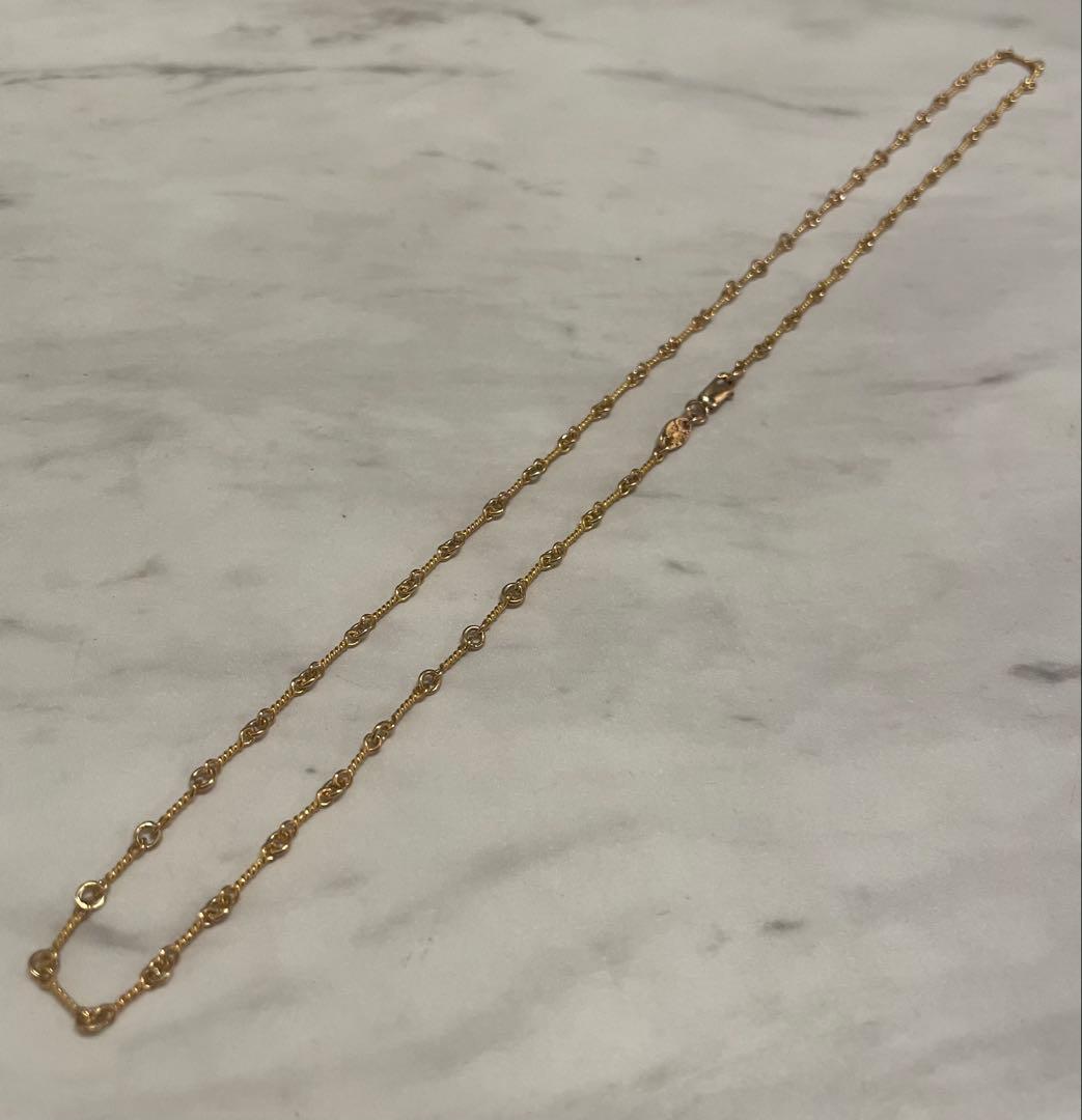 22k ツイストチェーン 20インチ ノーブランド