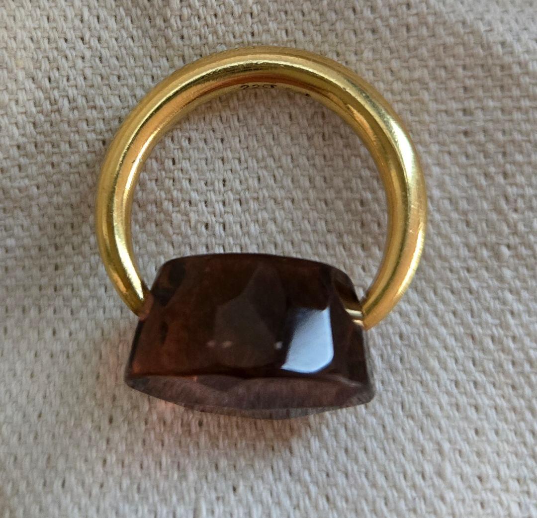 稀少 マリーエレーヌドゥタイヤック カボションリング大粒