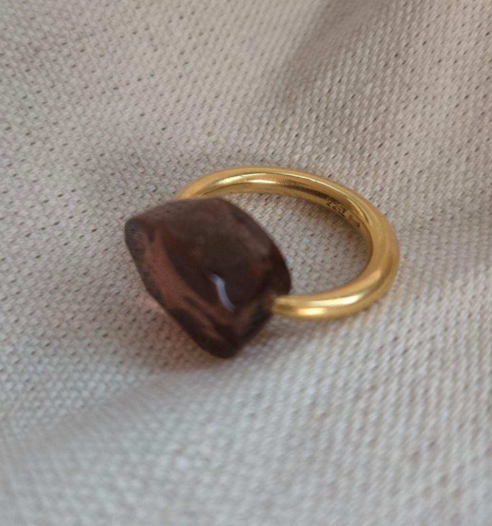 稀少 マリーエレーヌドゥタイヤック カボションリング大粒