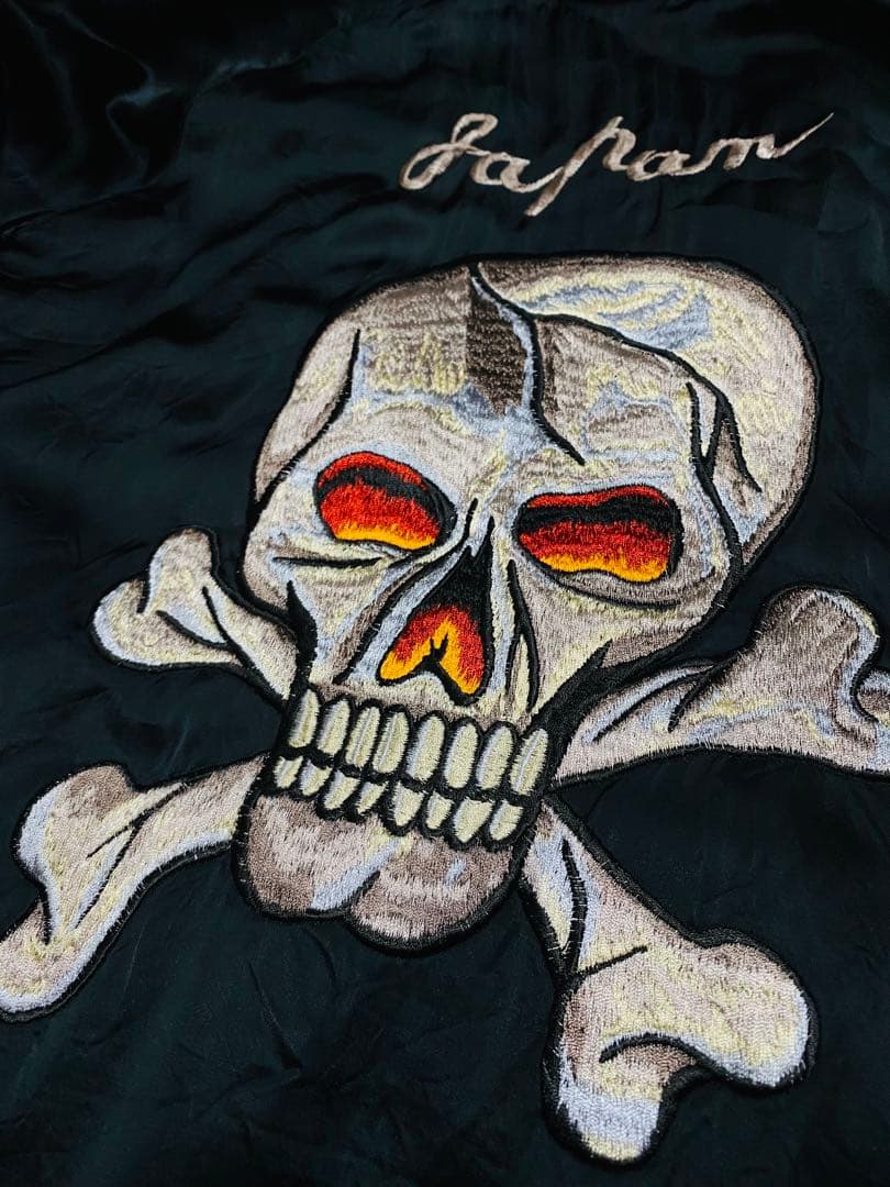 未使用近い 港商 テーラー東洋 ２面用 日本限定 スカジャン 美品 unisex