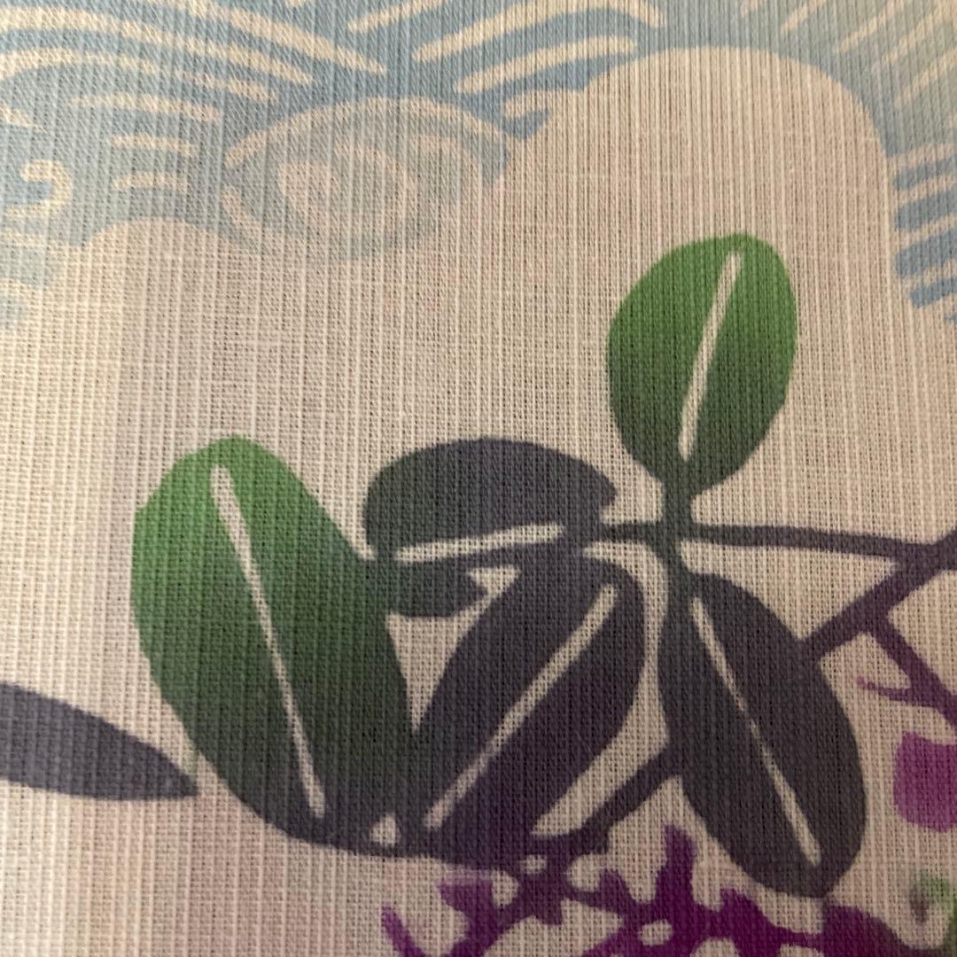 ゆかた　新品未使用　浴衣反物　本染め綿紬ゆかた　注染染め