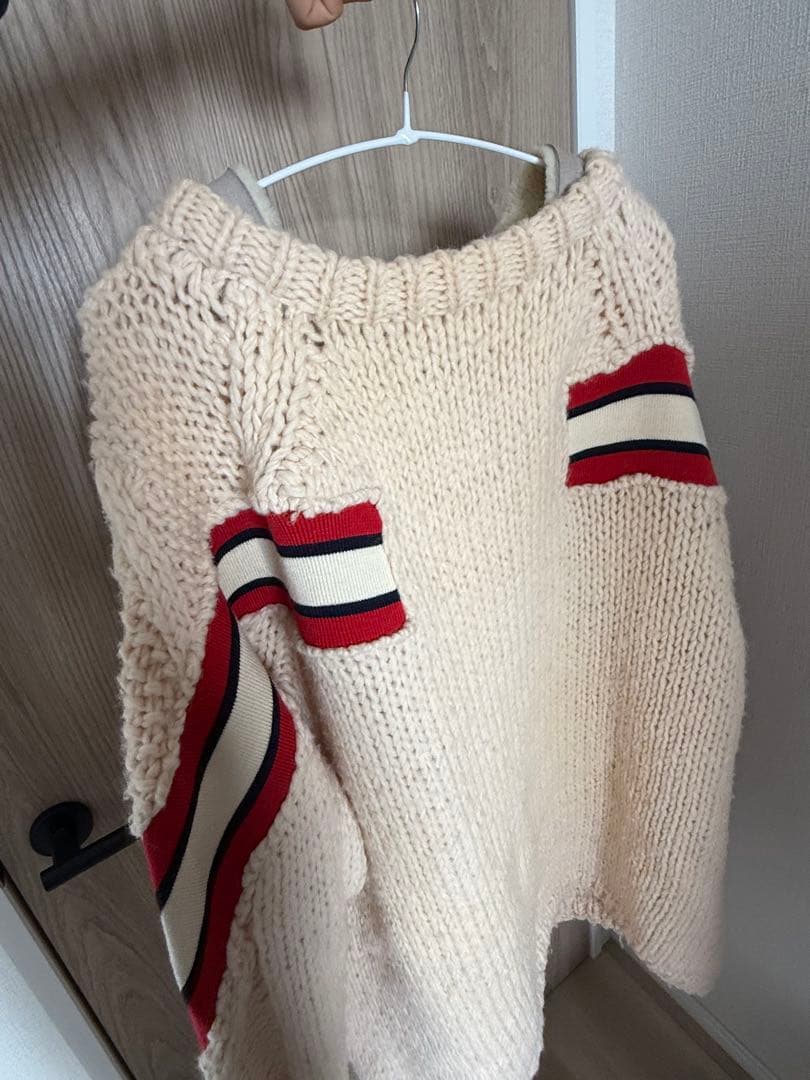 FACETASM ケーブルニットセーター