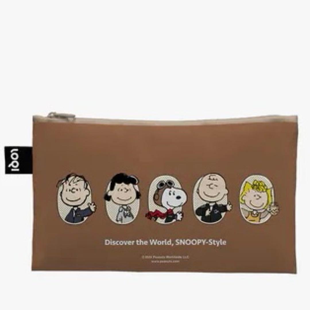 新品 スヌーピー LOQI スターラックス航空 ポーチ エコバッグ 匿名配送