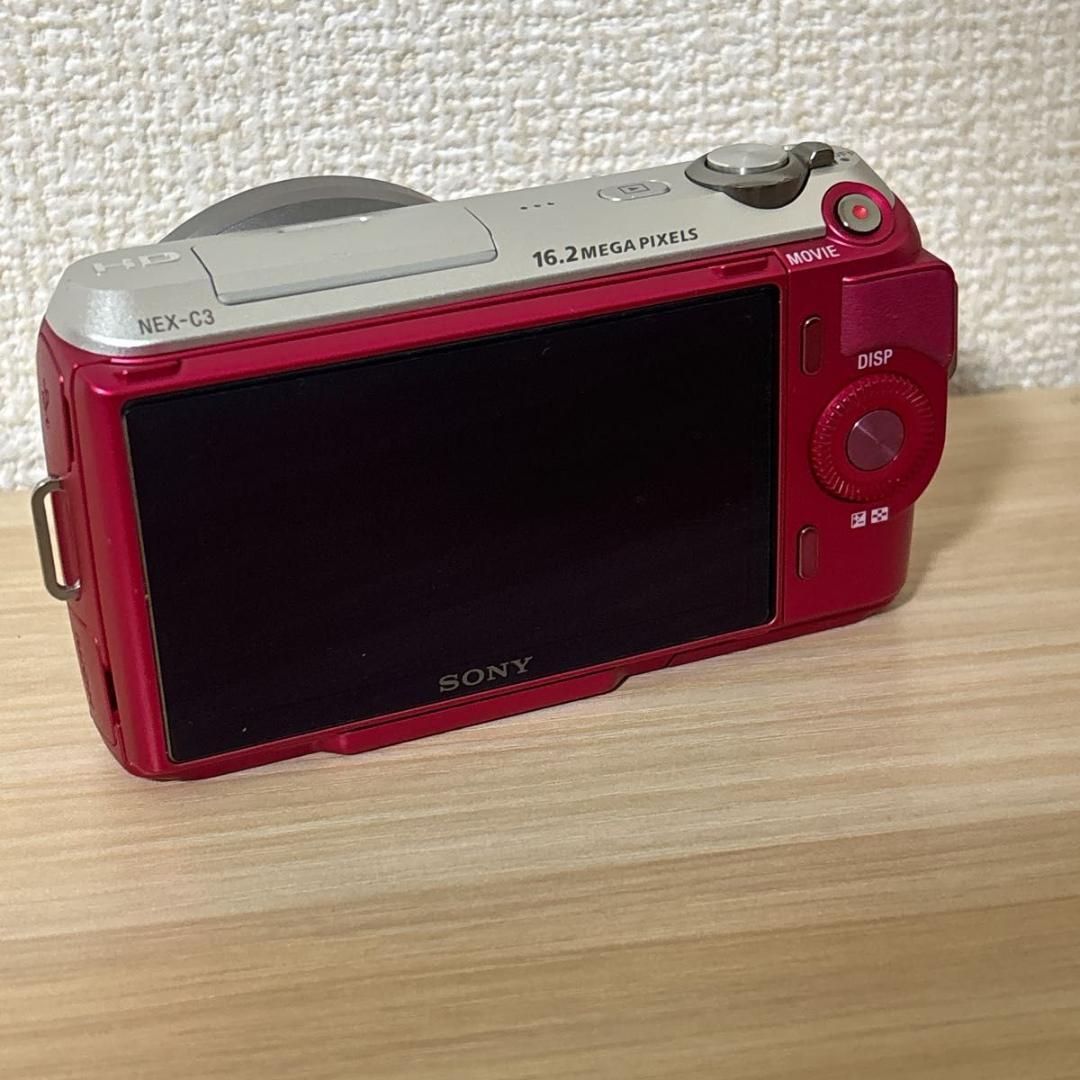 【美品】SONY ミラーレス一眼カメラ α NEX-C3 ズームレンズキット