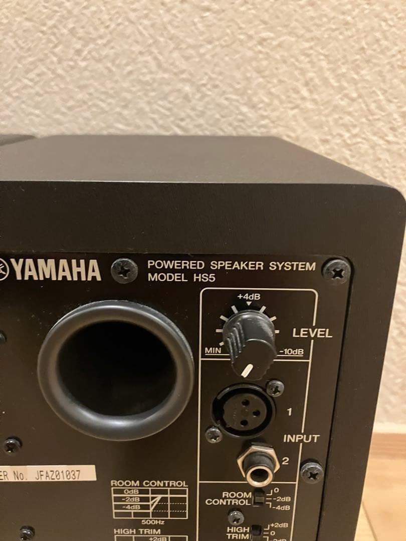 美品Yamaha hs5 モニタースピーカー 外箱無し