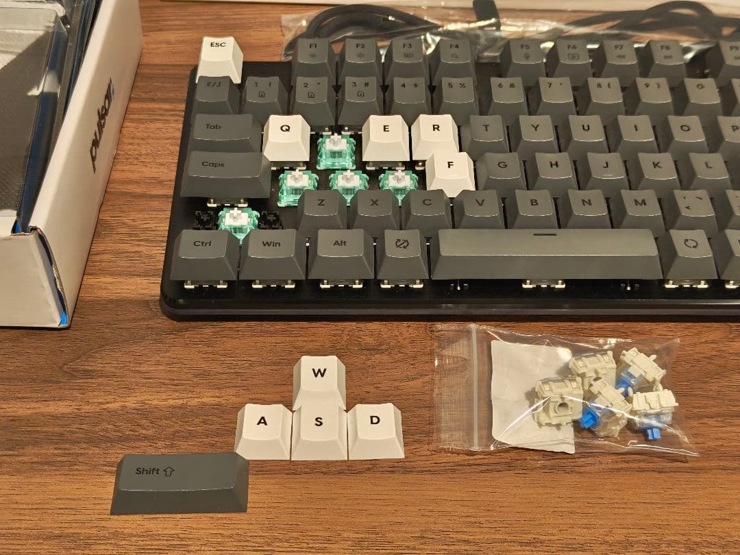 【pulsar】 PCMK 2 HE TKL 【Jade PRO swich】