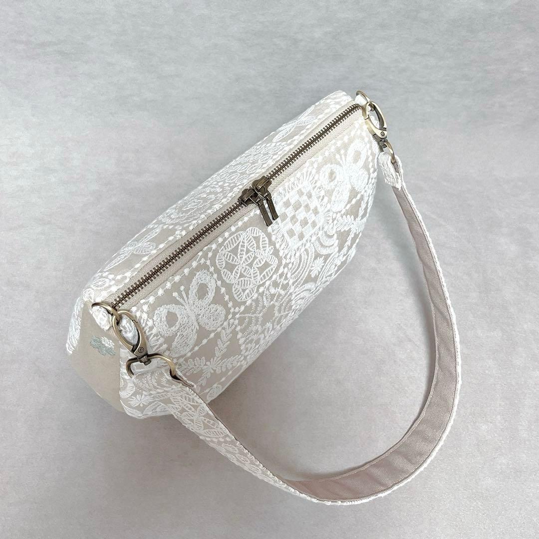 ハンドメイド　ミナペルホネン　ぷっくりショルダー⑅︎◡̈︎* まちありtype