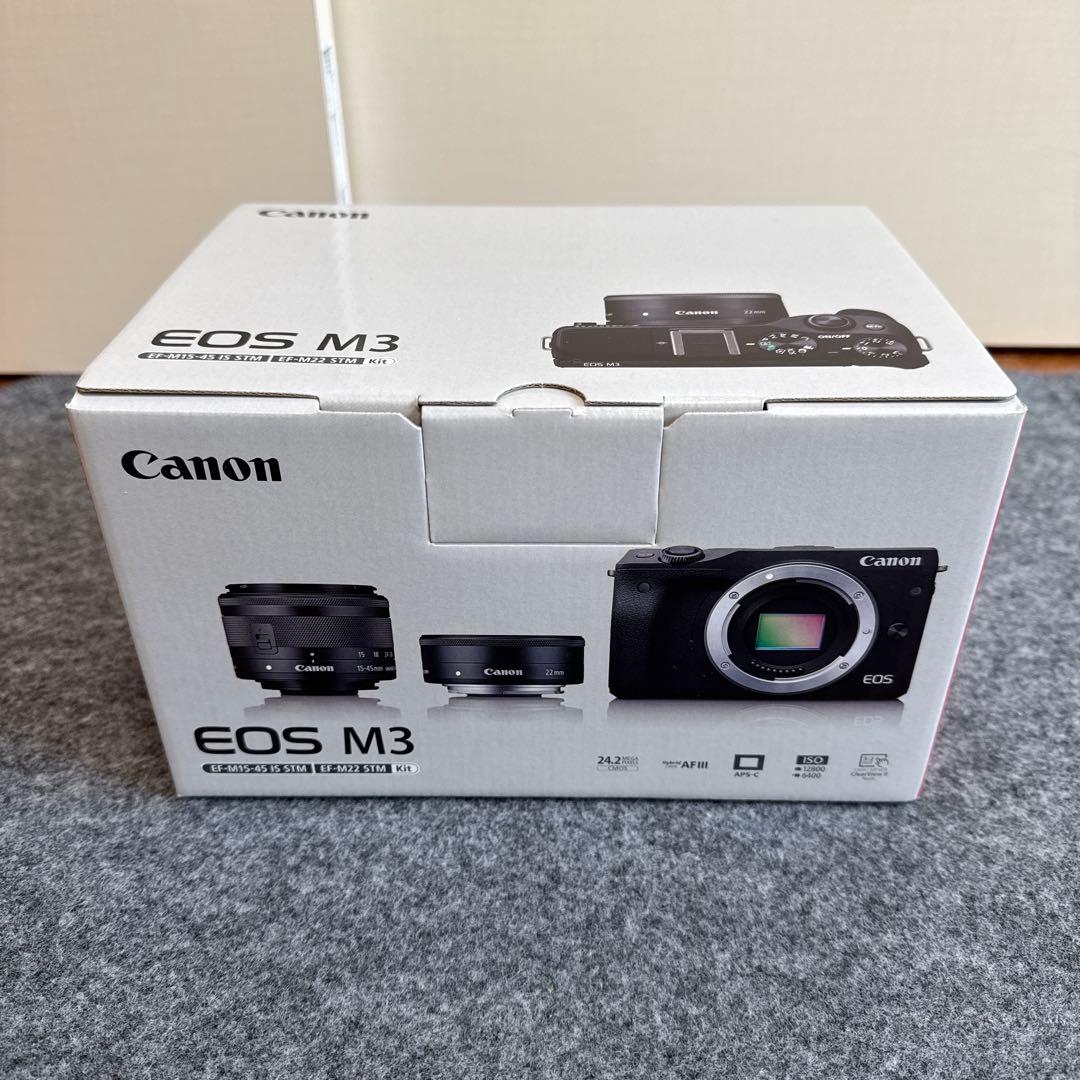 ハチハチ Canon EOS M3 ミラーレス一眼 ホワイト