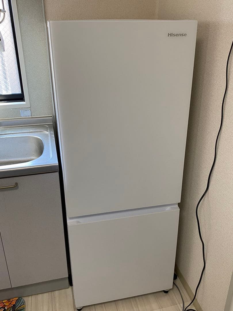 Hisense 2ドア冷蔵庫 2024年製 引取のみ