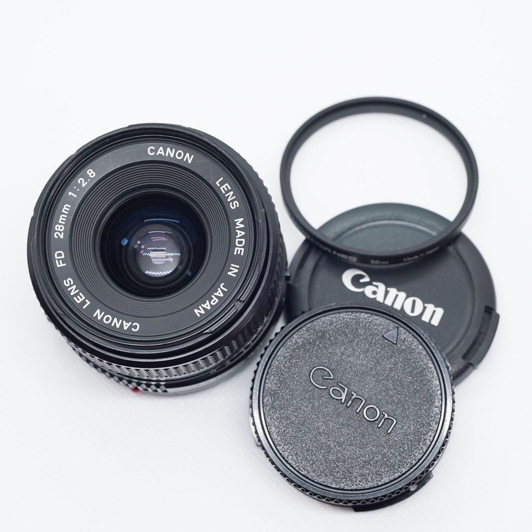 【美品】Canon New FD 28mm f/2.8 レンズ　②