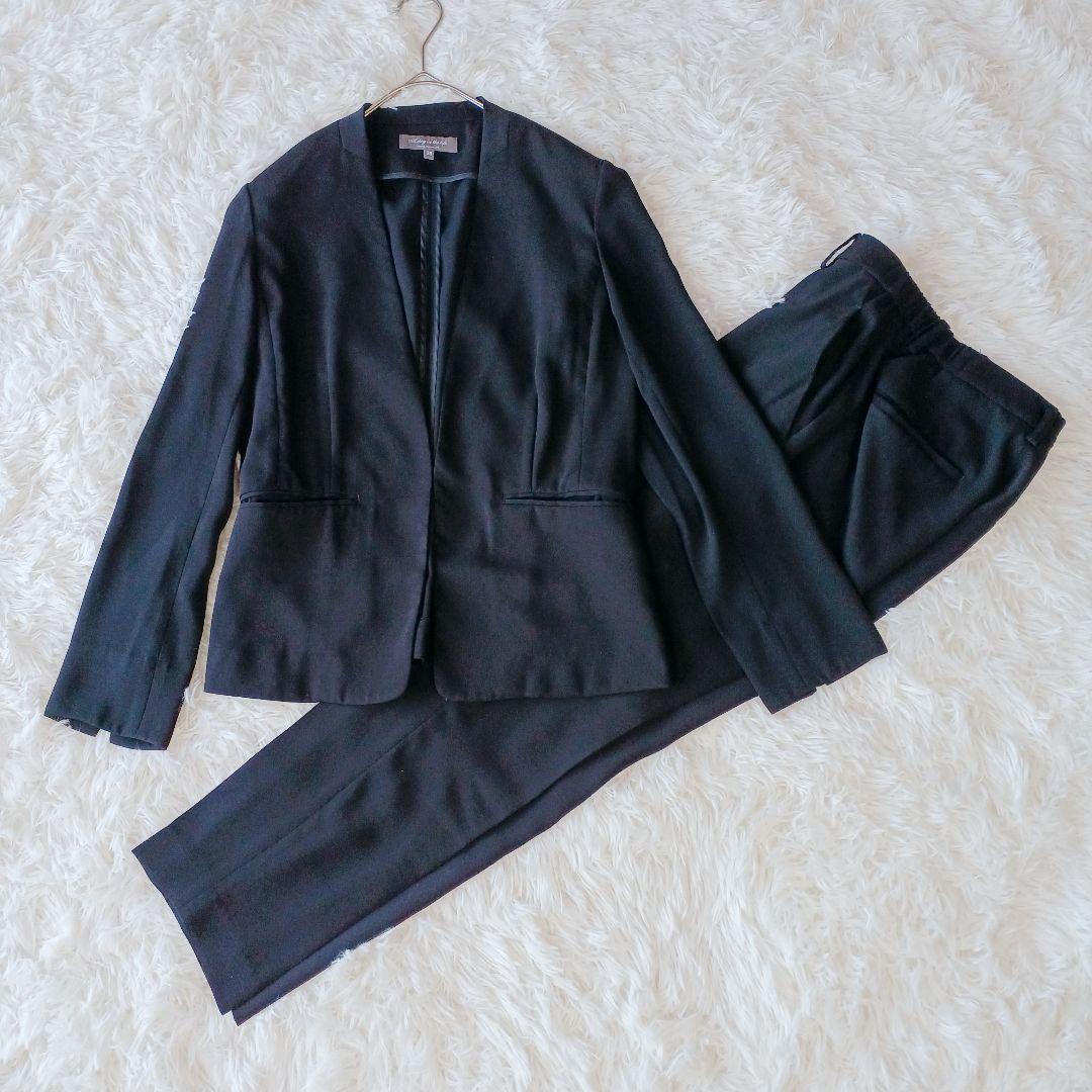 UNITED ARROWS パンツセットアップノーカラー ウォッシャブル 38