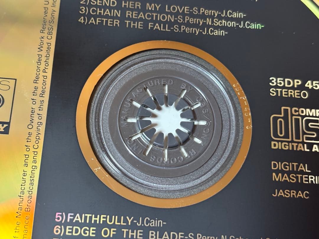 Journey Frontiers 1983年リリース CD