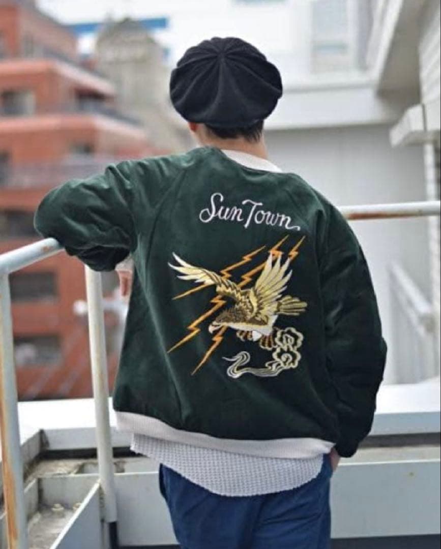 【期間限定値下げ！】RADIALL スーベニアジャケット Mサイズ　ベロア　別珍