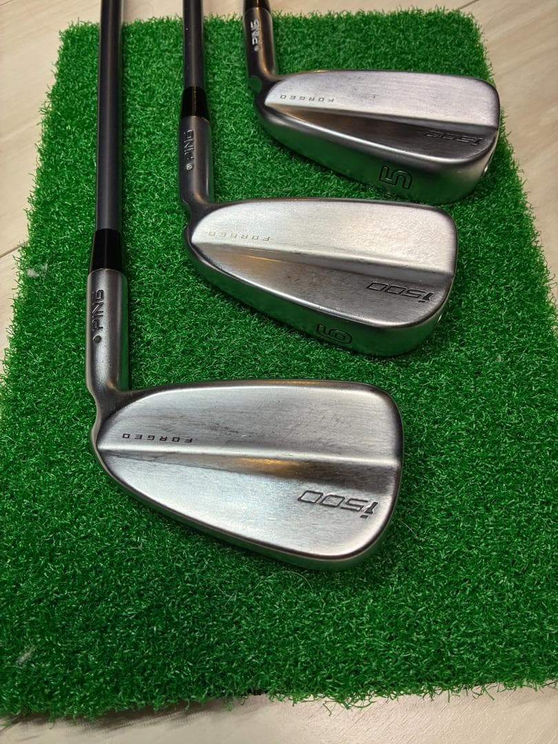 ピン PING i500 アイアン 6本 MCI BLACK ブラック 80S