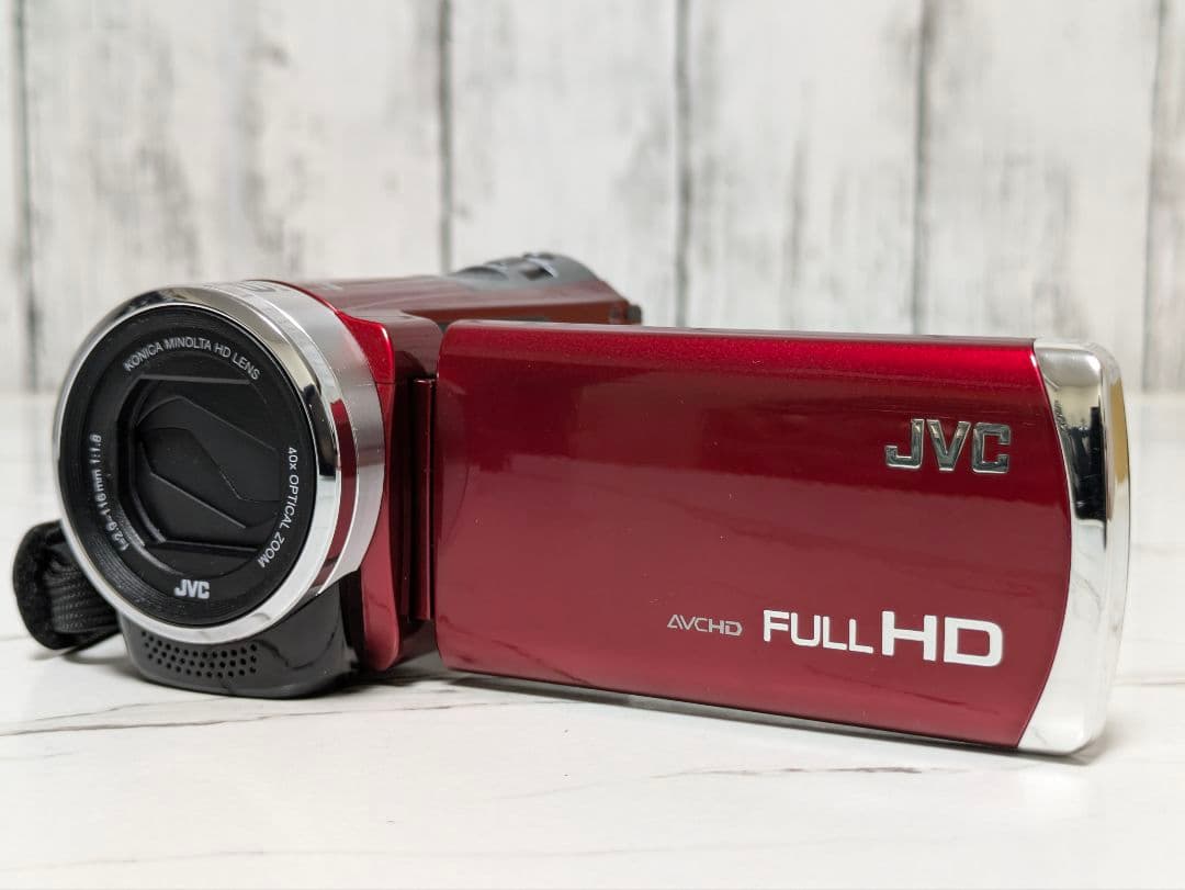 JVC　GZ-HM199　レッド　2017年製