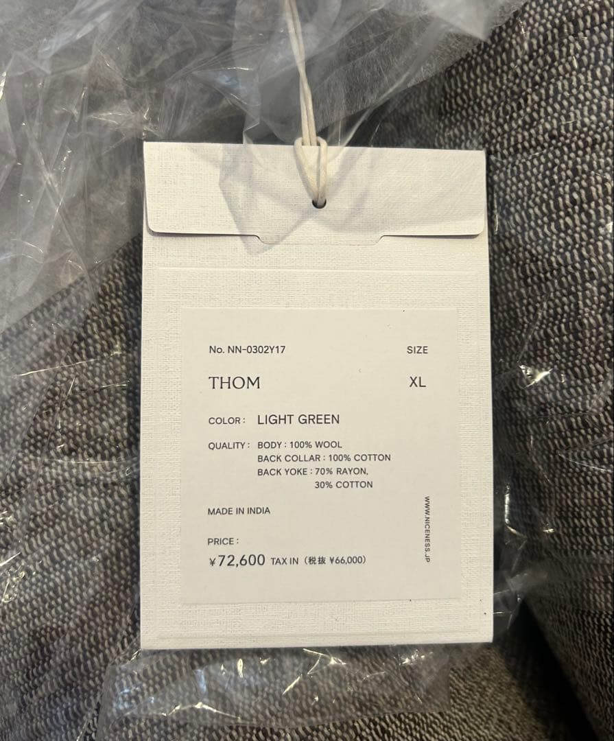 トップス NICENESS 26SS THOM