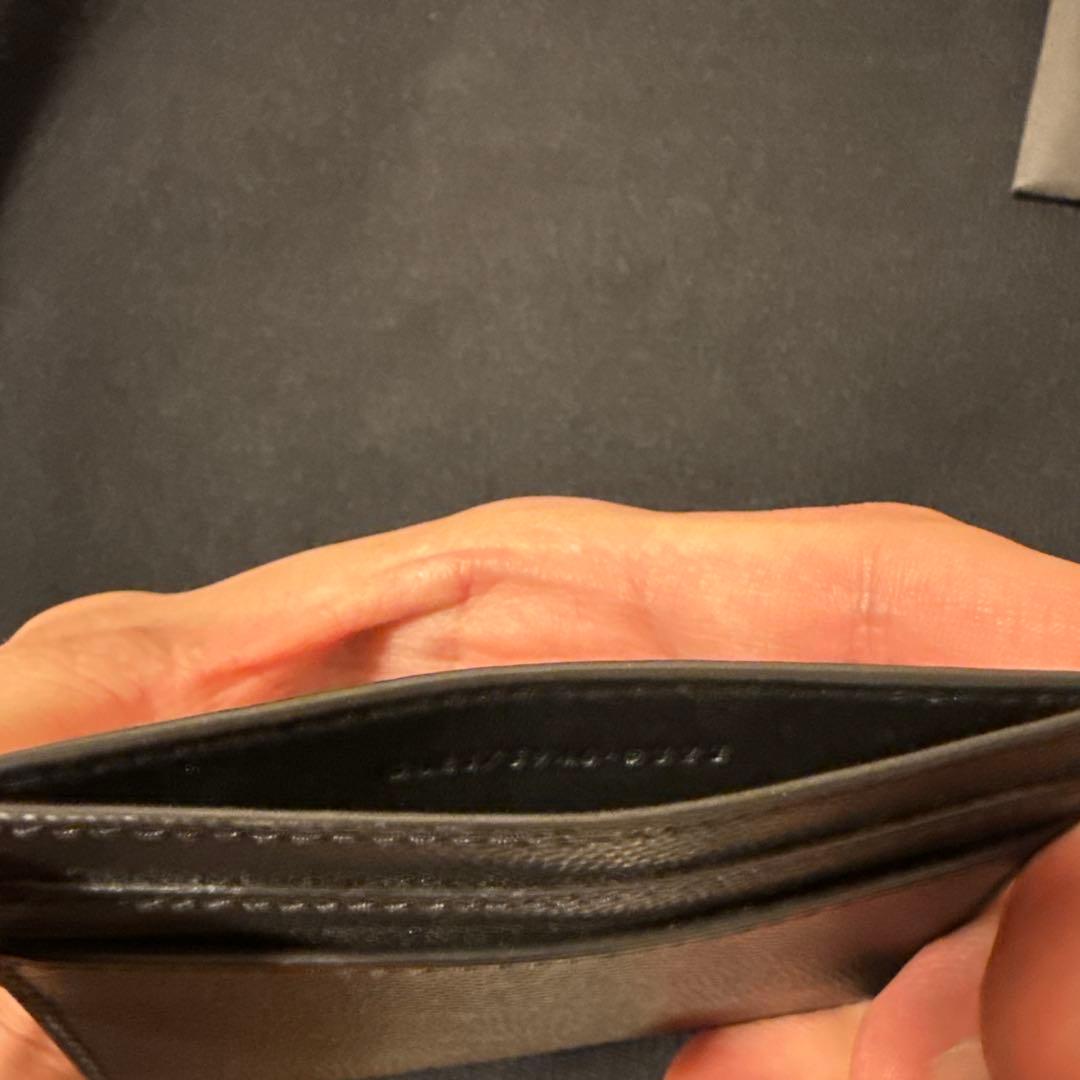 SAINT LAURENT ブラック レザー カードケース