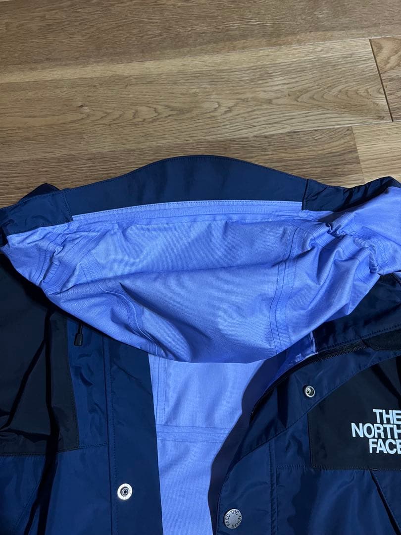 ノースフェイス　レインテックス　ネイビー色　NP11501　XLサイズ