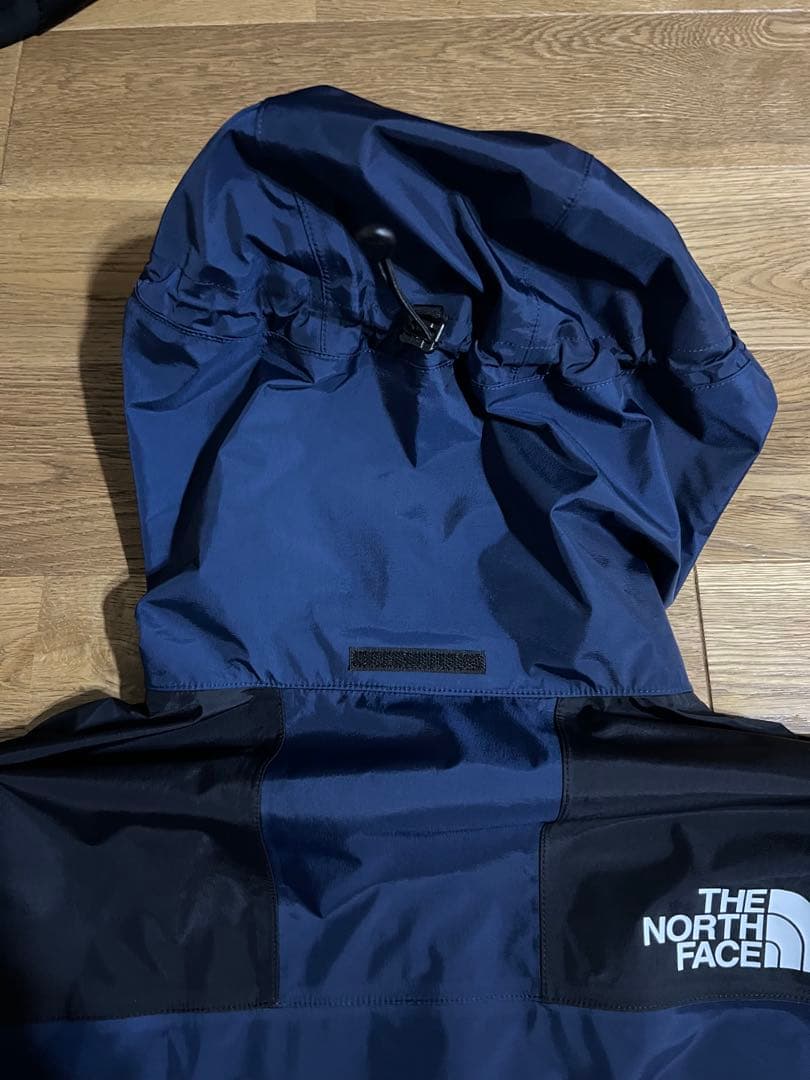 ノースフェイス　レインテックス　ネイビー色　NP11501　XLサイズ