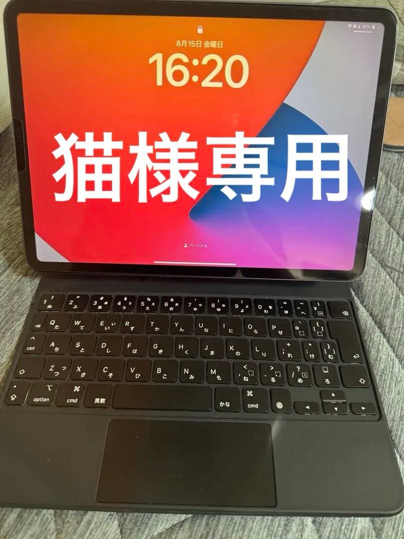 iPad Pro 11インチ 第二世代 アップルペンシル、マジックキーボード