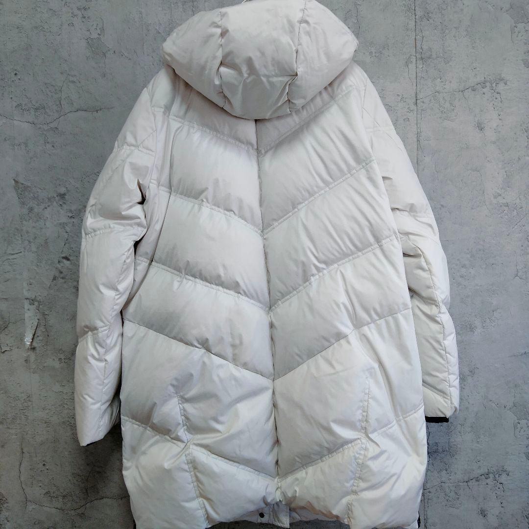 美品　即決価格　洗える　フィローモ　ダウンコート ミドル　高級ハンガリー ダウン