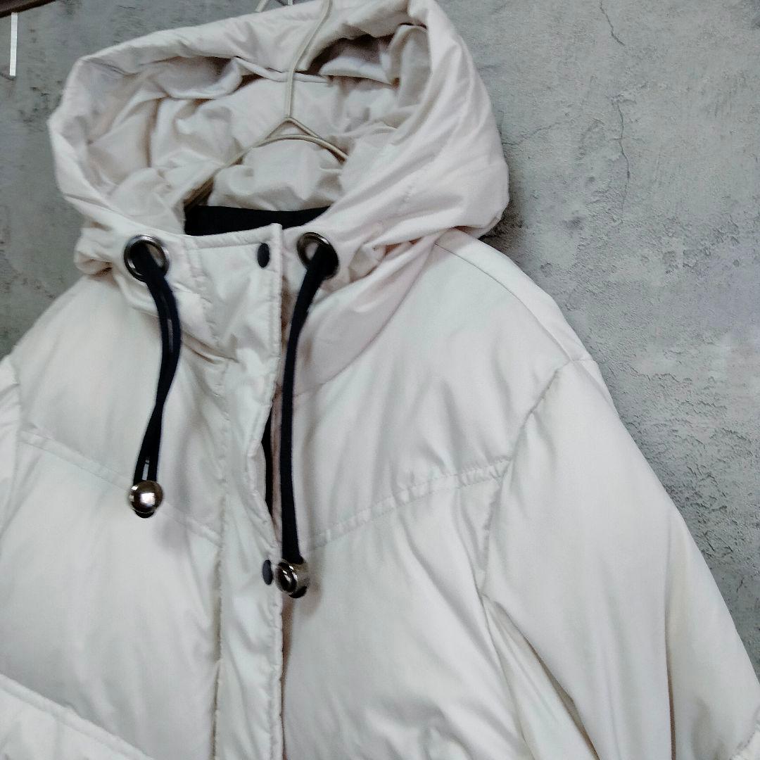 美品　即決価格　洗える　フィローモ　ダウンコート ミドル　高級ハンガリー ダウン