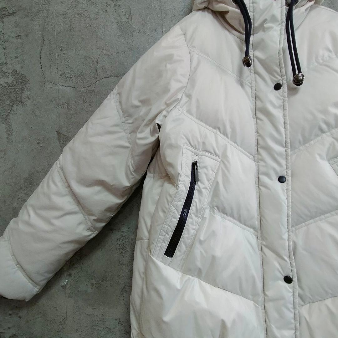 美品　即決価格　洗える　フィローモ　ダウンコート ミドル　高級ハンガリー ダウン