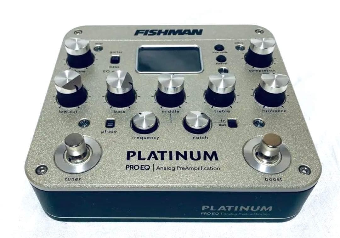 ギター FISHMAN Platinum Pro EQ/DI Analog Preamp