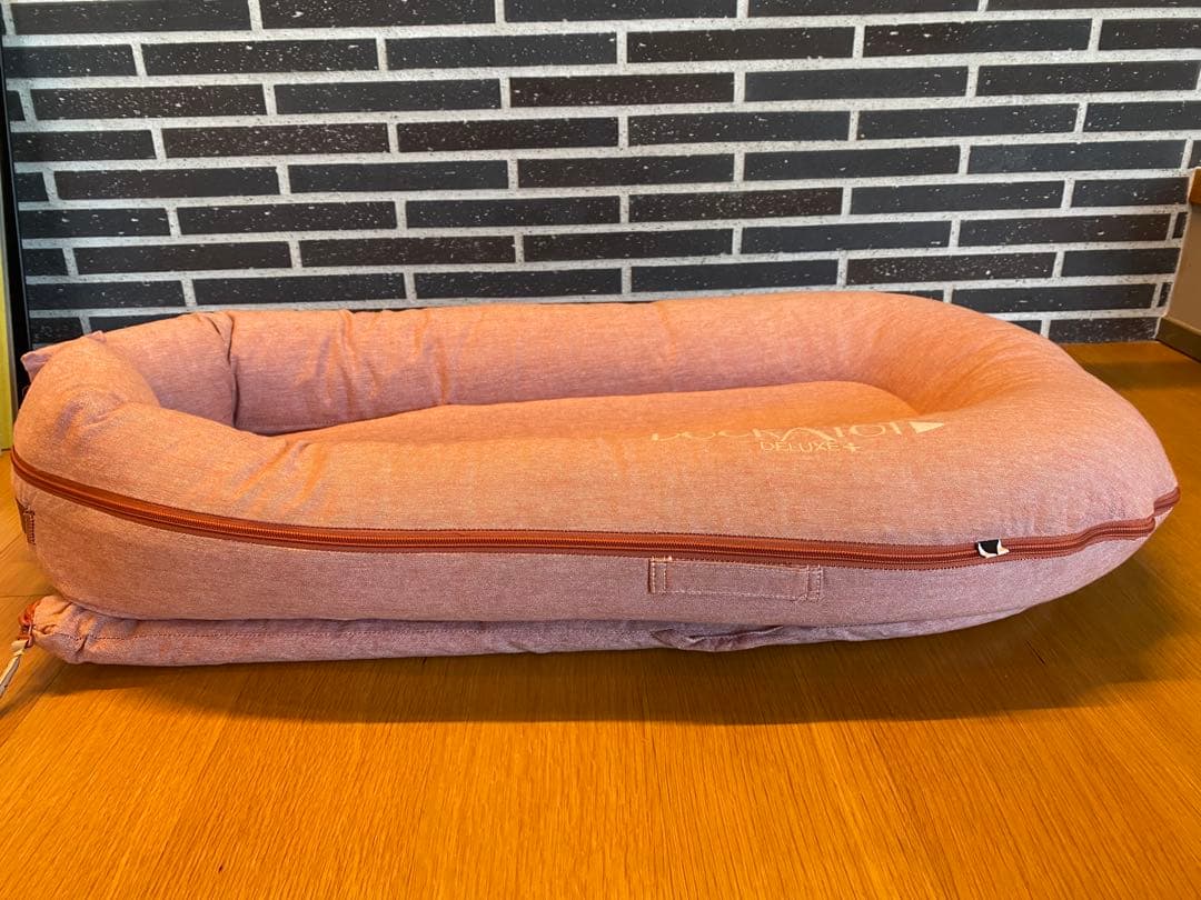 ドッカトット0〜8ヶ月ジンジャーシャンブレー➕スワドルアップオーガニックS