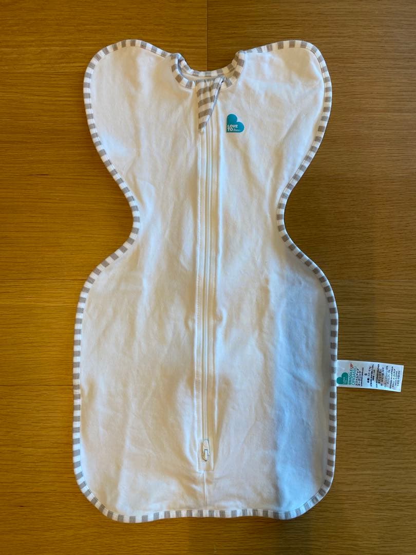 ドッカトット0〜8ヶ月ジンジャーシャンブレー➕スワドルアップオーガニックS