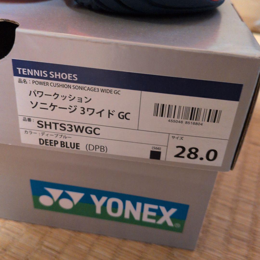 シューズ(男性用) YONEX POWER CUSHION SONICAGE 3 WIDE GC