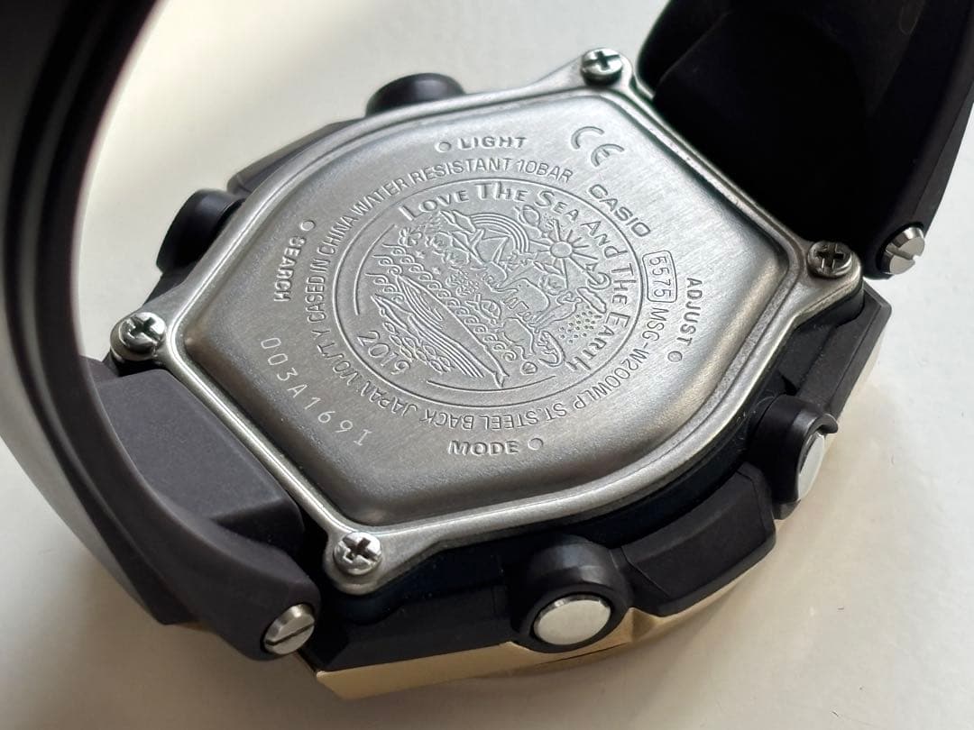 baby-G/アースウォッチ/MSG-W200/レオパード/限定/電波/ソーラー