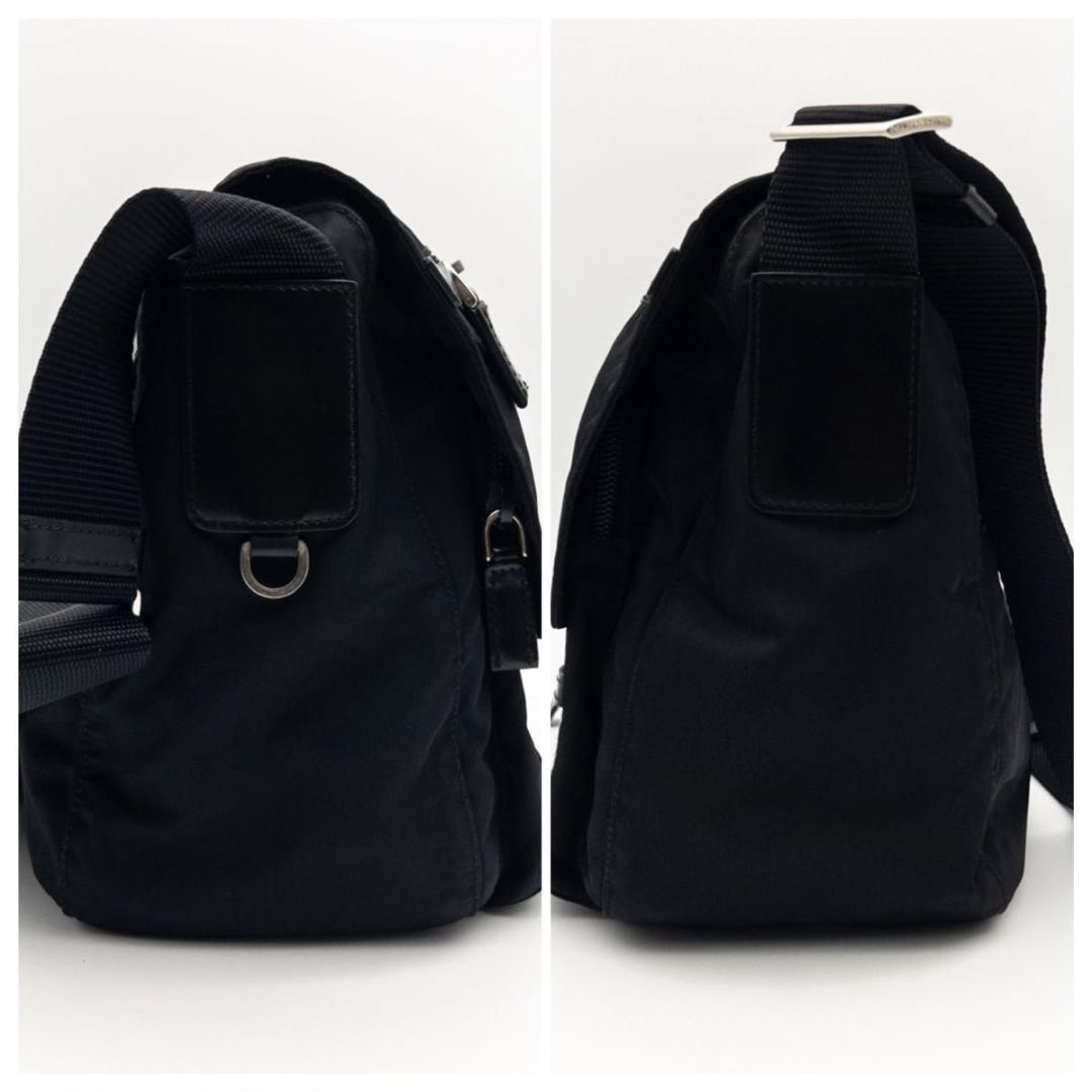 【極美品】PRADA テスートナイロン　メッセンジャーバッグ　トライアングルロゴ