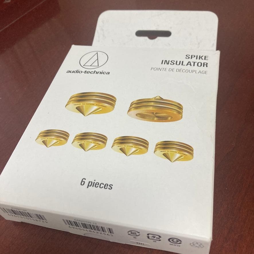 オーディオテクニカ　インシュレータAT6901BR/AT6902BR　セット