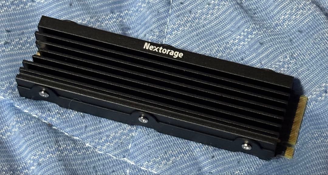 Nextorage NEM-PAシリーズ 2TB PS5対応ヒートシンクSSD