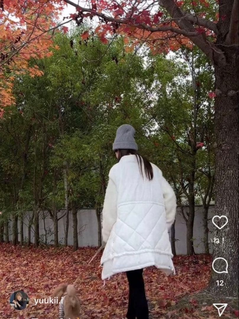 り*ぃ様 maison de Dolce. メゾンドドルチェ キルティングベスト