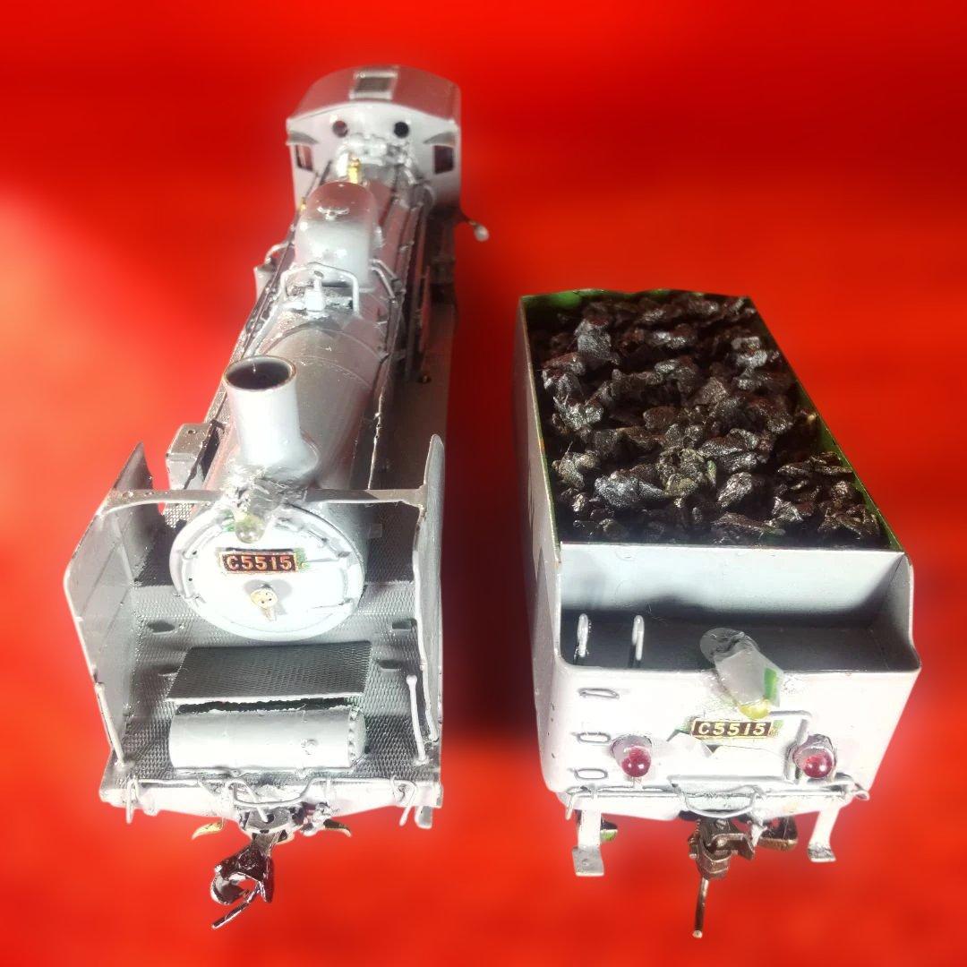 c55，蒸気機関車、ジャンク、HOゲージ